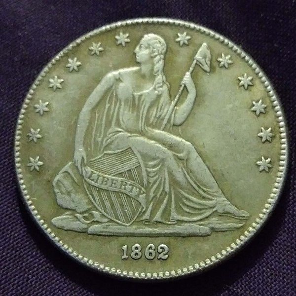 1862-Liberty-Seated-Half-Dollar---Real-Or-Fake?